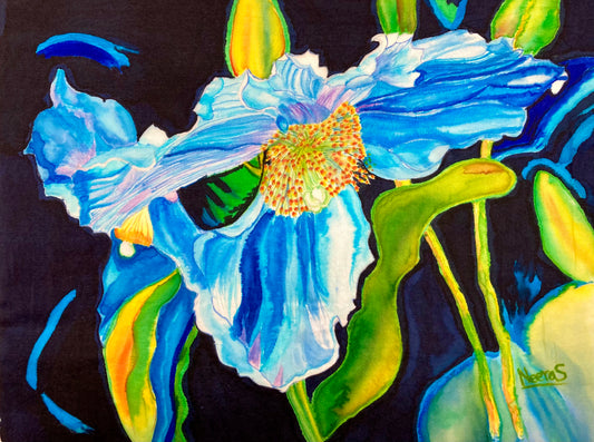 BLUE MOUNTAIN POPPY PRINT