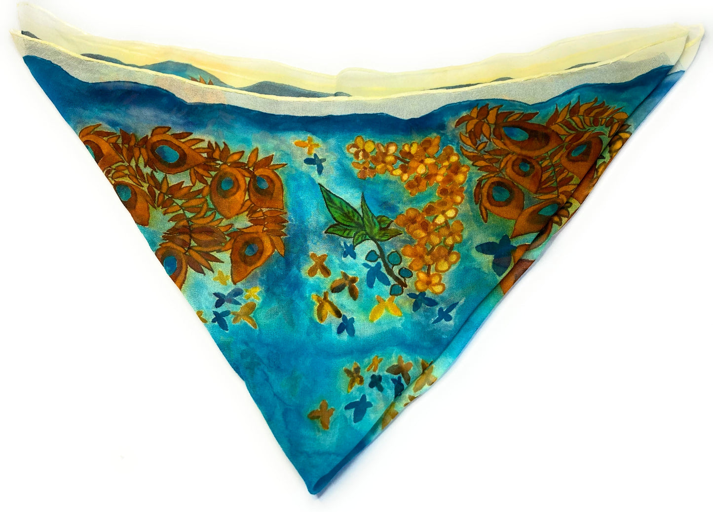 ORANGE TURQUOISE Bandana