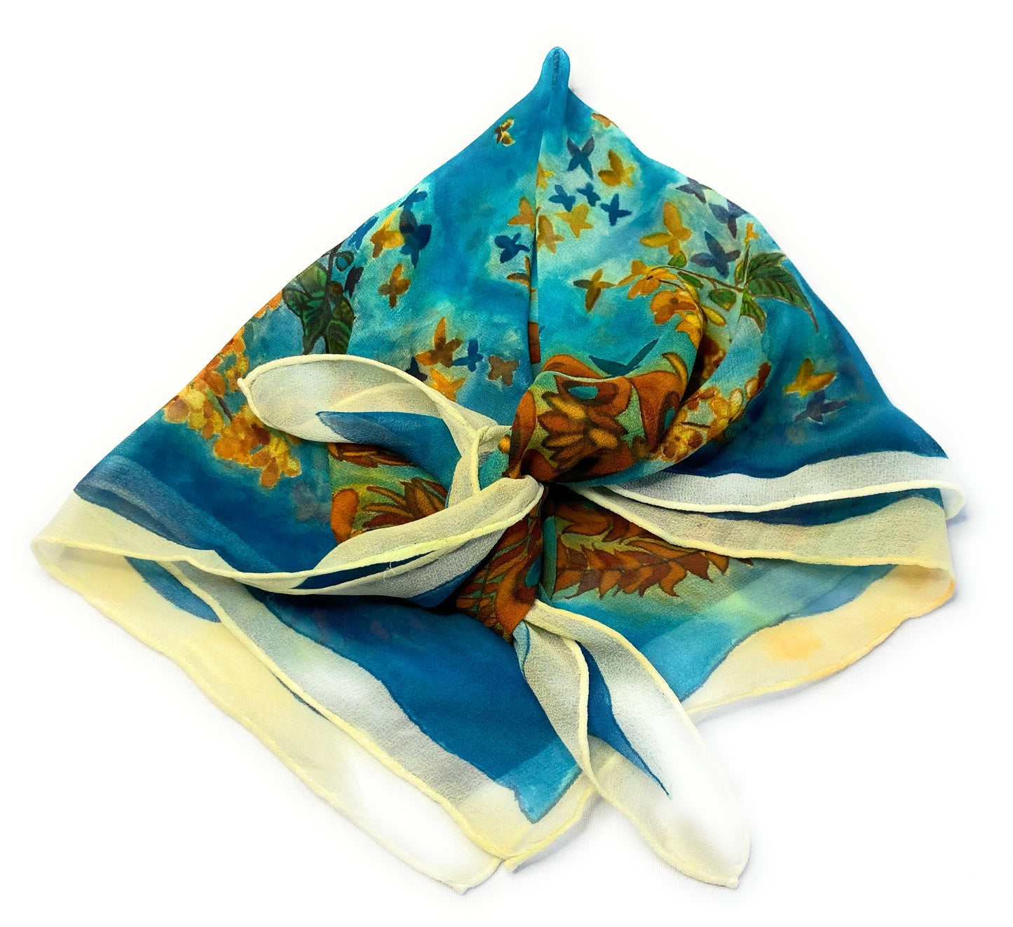 ORANGE TURQUOISE Bandana
