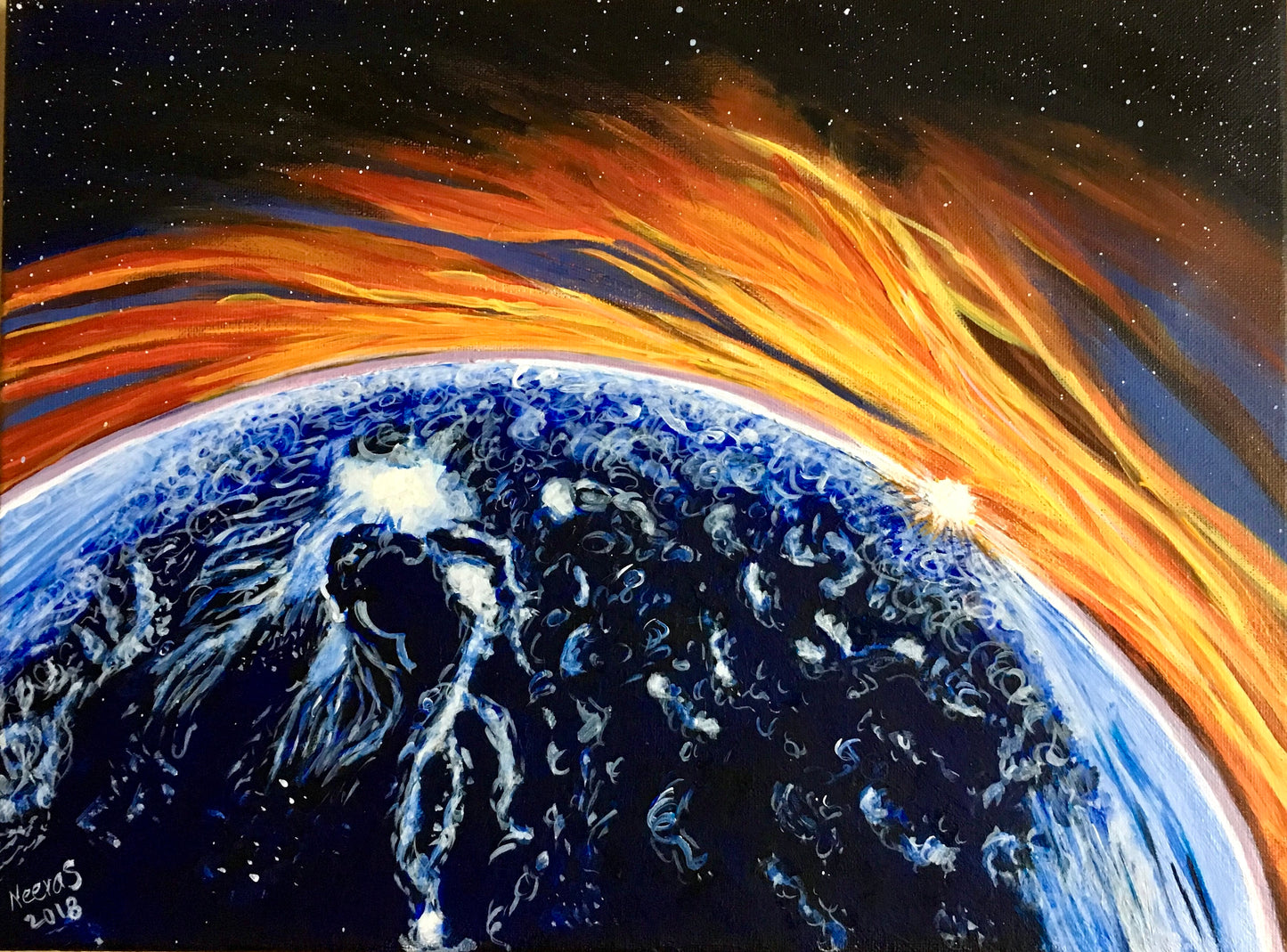 EARTH SUNRISE