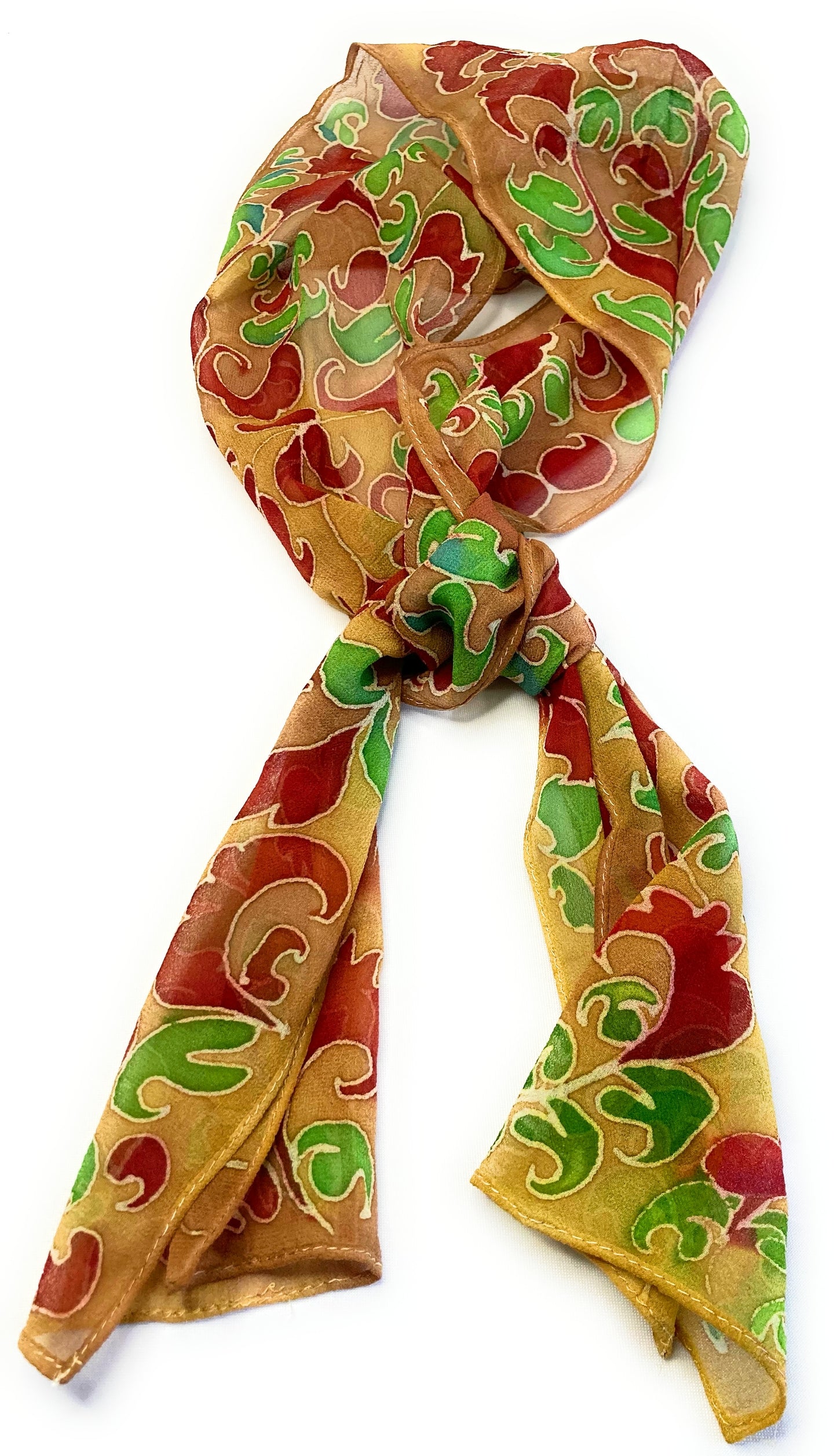 PAISLEY Silk Chiffon Scarf
